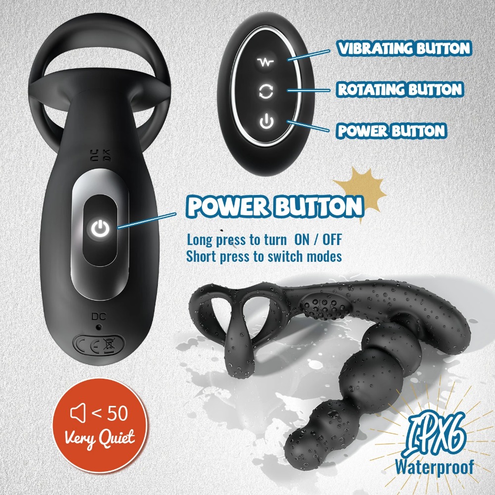 Male Prostate Massager Vibrato - Wellness X avaliação e preço
