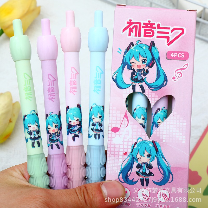 Kawaii Hatsune Miku Gel Pen Cu - Wellness X avaliação e preço