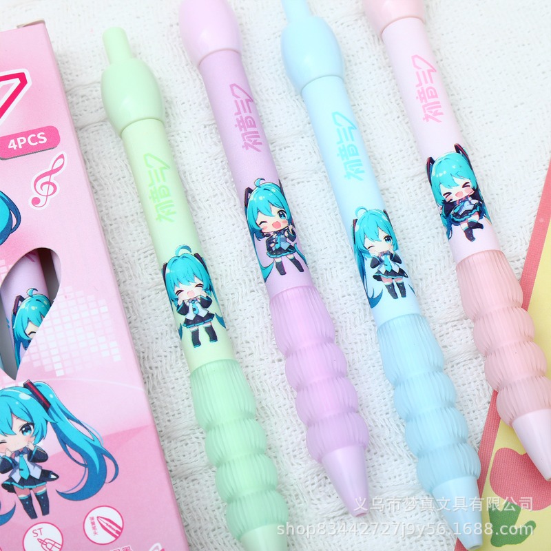 Kawaii Hatsune Miku Gel Pen Cu - Wellness X avaliação e preço