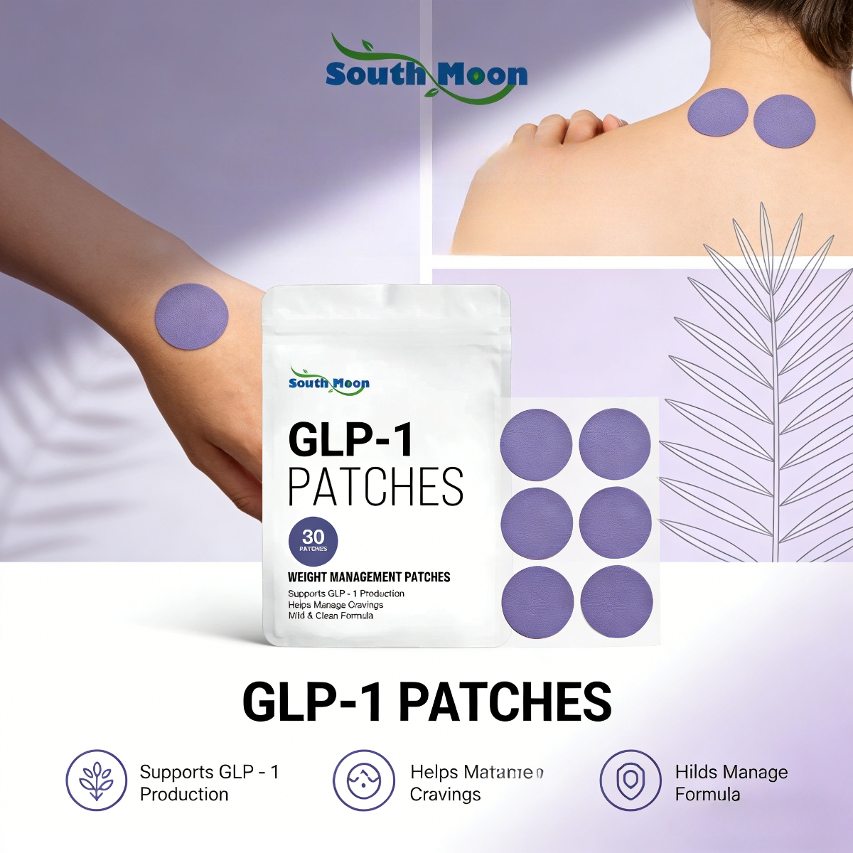 Lavender Body Patches Herbal A - Herbal Wellness Patches avaliação e preço