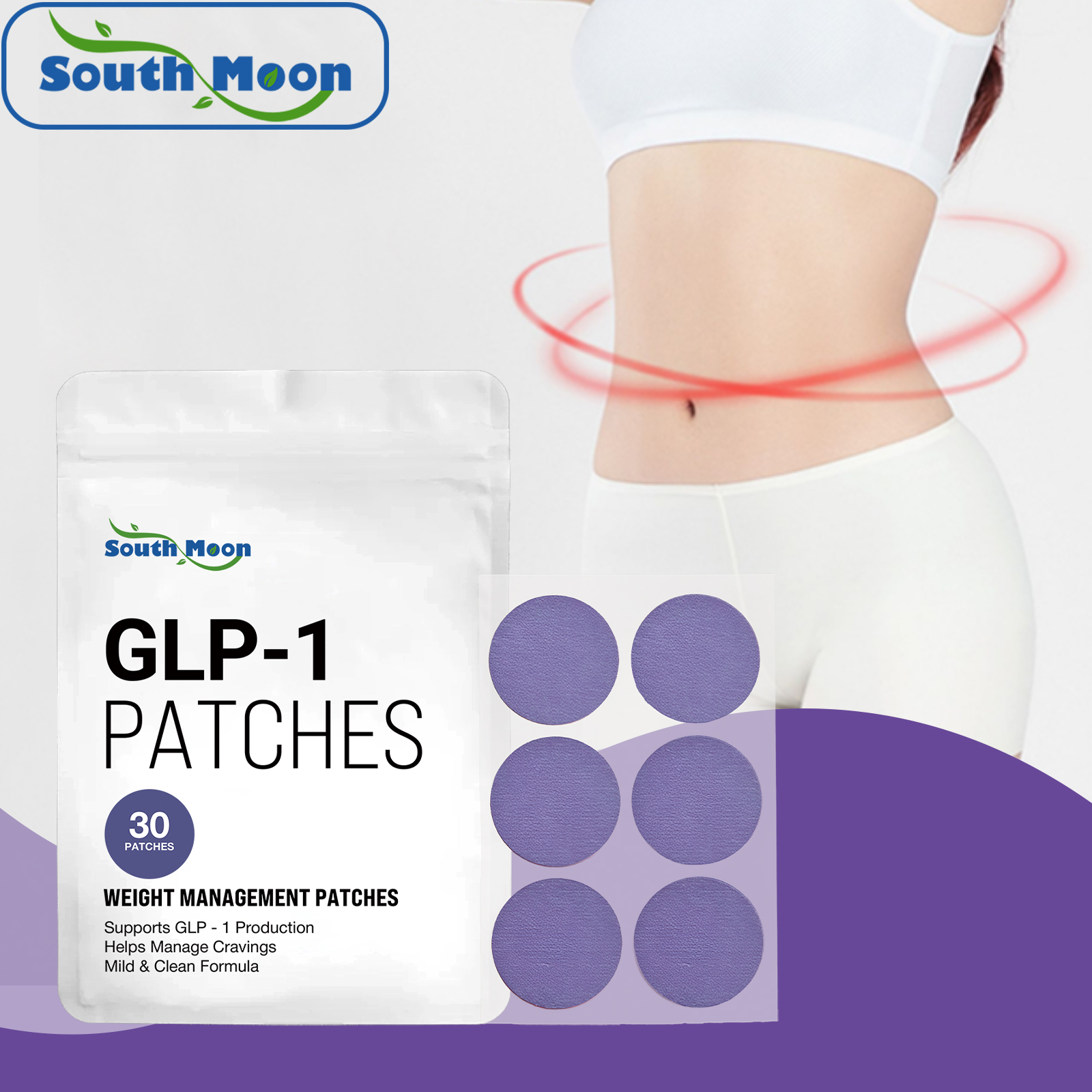 Lavender Body Patches Herbal A - Herbal Wellness Patches avaliação e preço