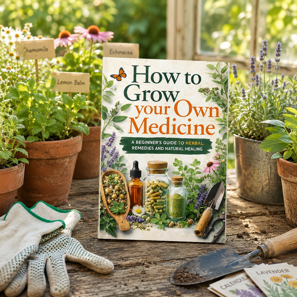 Grow Your Own Medicinal Herbs, - Wellness Herbal Medicine avaliação e preço