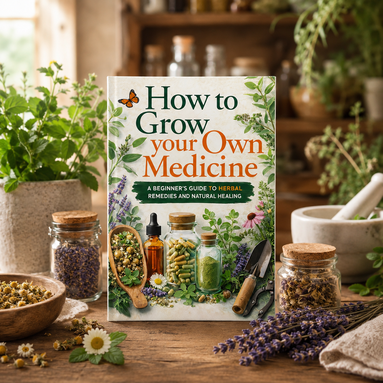 Grow Your Own Medicinal Herbs, - Wellness Herbal Medicine avaliação e preço