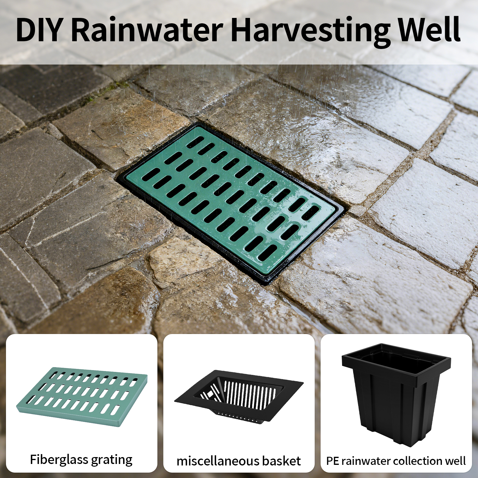 French Drain Basins Strainers  - Wellness X avaliação e preço