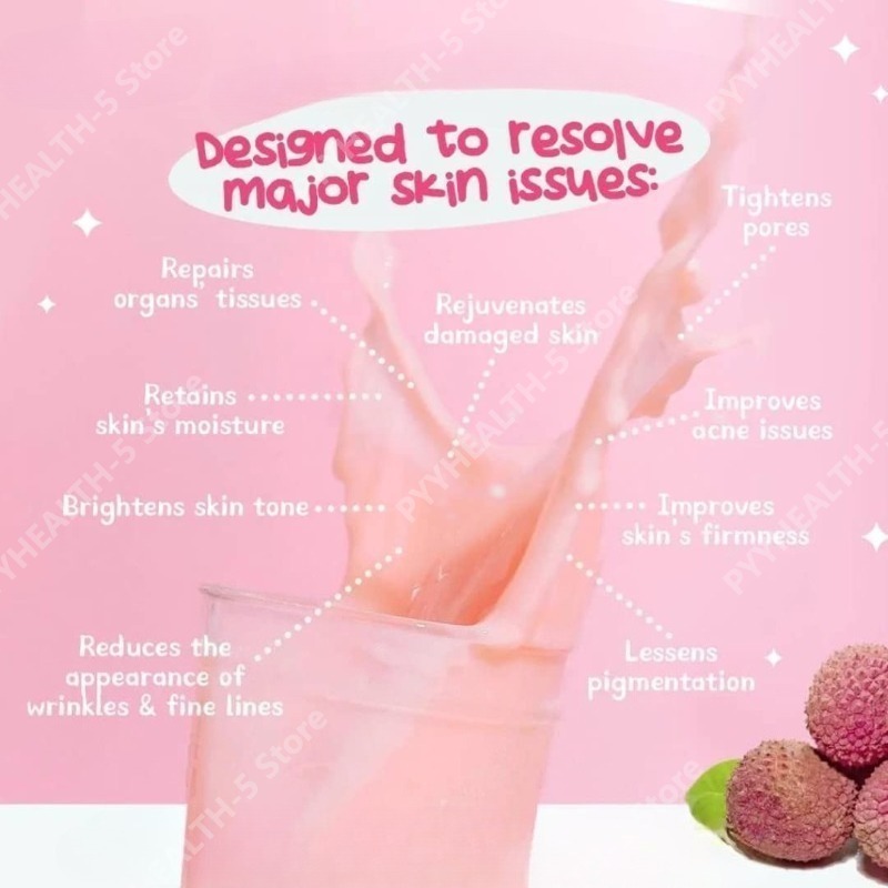 Lychee Drink with Collagen & F - Wellness X avaliação e preço