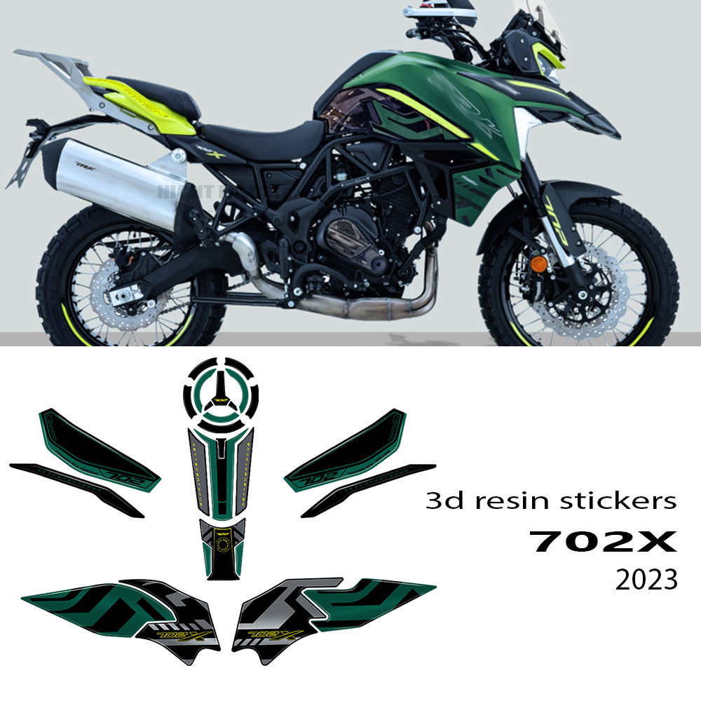 3D Sticker Trk702x Motorcycle  - Wellness X avaliação e preço