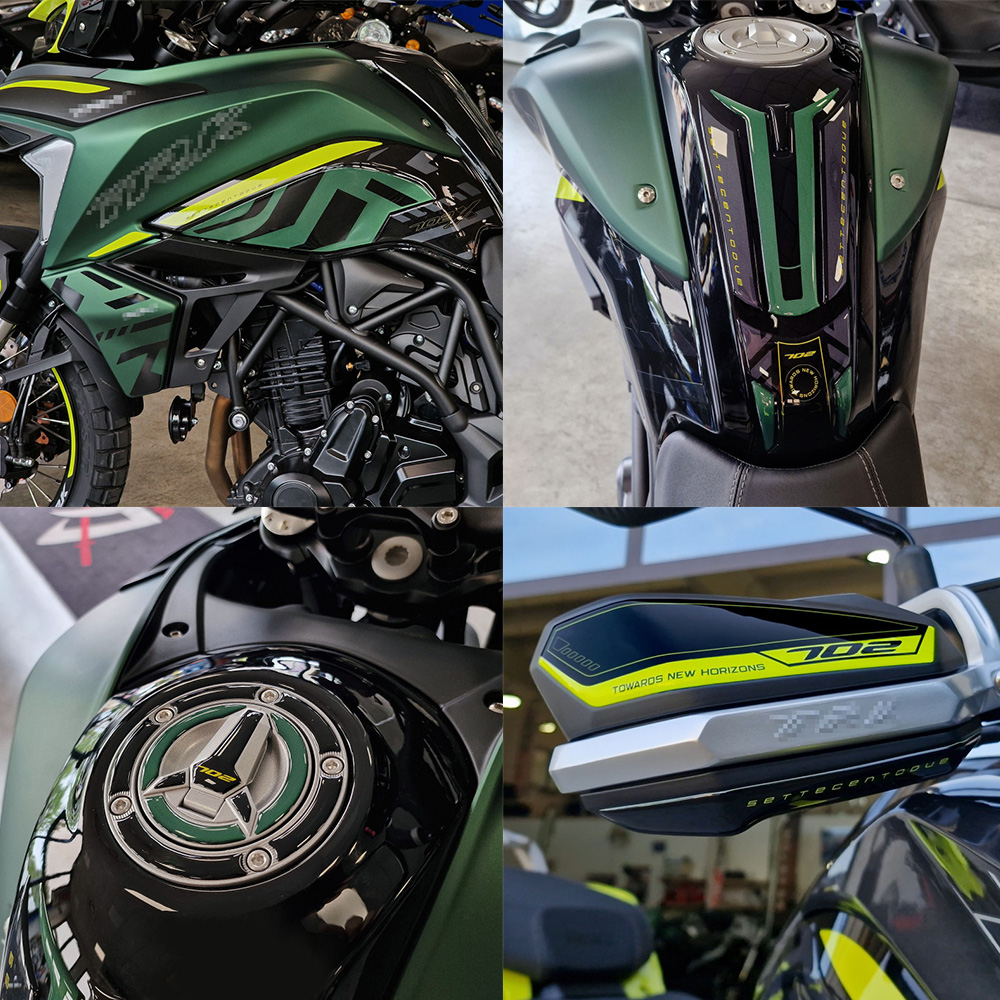 3D Sticker Trk702x Motorcycle  - Wellness X avaliação e preço