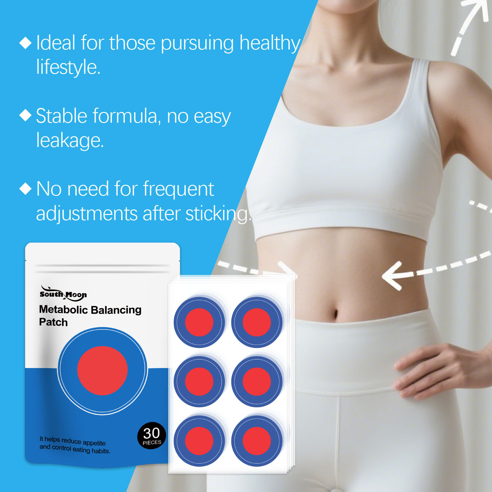 Body Shaping Patches Fat Burni - Herbal Wellness Patches avaliação e preço