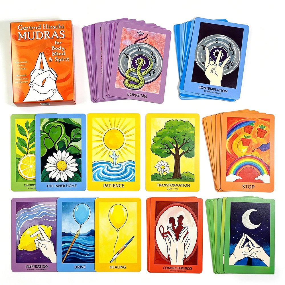 68-Card Yoga Mudra  Deck (10.3 - Wellness X avaliação e preço