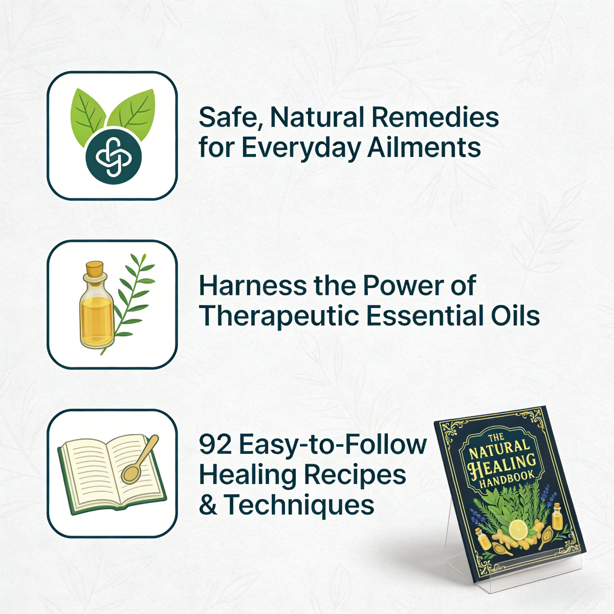 The Natural Healing Handbook:  - Wellness Herbal Medicine avaliação e preço